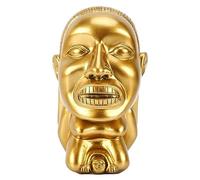 Applysu Golden Indiana Fertility Idol Statue Raiders of The Lost Ark Movie Sculpture Replica Indiana Jones Resin Statue Crafts for Collection Home Decor