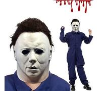 Applysu Michael Myers Mask Kids Halloween Scary Michael Myers Mask 1978 Kills Horror Cosplay Costume Party Props
