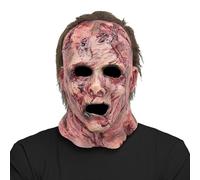 Applysu Michael Myers Mask Scary Bloody Full Head Michael Myers Masks Halloween Horror Cosplay Props for Masquerade