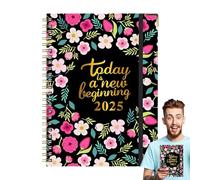 Appointment Book 2025 Weekly Planner 2025 | Floral Monthly Calendar, Appointment Book 2025 - January 2025-December 2025, 12 Month Planner for Management of
