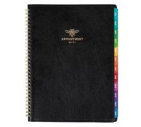 Appointment Book 2026-2027 - Appointment Planner 2026-2027 from July 2026 - June 2027, 2026-27 Weekly Appointment Book with Colorful Tabs, 9" x 11", Daily/Hourly Planner, 15-Minute Increments