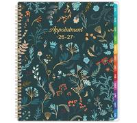Appointment Book 2026-2027 - Daily Hourly Planner 2026-2027, July 2026 - June 2027, Weekly Appointment Book 26-27, Large Planners Weekly Monthly, 8.5" x 11", Planners with 30-Minute Interval - Green