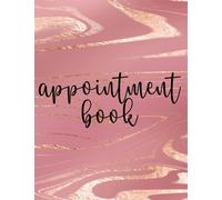 Appointment Book: 8 Column Appointment Book for Salons, Spas, Hair Stylist, Nail Bars | Daily and Hourly Schedule Notebook | 15 Minute Increments