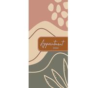 Appointment Book: Boho Style Cover, Booking from 6 AM to 9 PM, 30 Minutes Intervals. One Day per Page with Extra Notes and Customer Information. Service Business Schedule