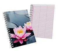 Appointment Book Diary Undated A5 - Daily and Weekly Planner 1 Year Hard Cover 52 Undated Pages - Hairdressing Nail Beauty Salon Organisation Essentials - Spiral Wire, Compact A5 21x14.8 cm (A5)