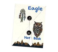 Appointment Book Planner - A5 Size (5.8 x 8.3 inch) Leather Journal Notebook for Travel, Office & Personal Planning- Owl