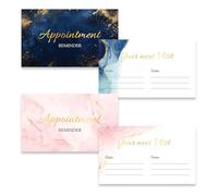 Appointment Cards for Hair Salon & Beauty Businesses - Client Reminder Card for Next Appointment, Salon Booking, Hairdresser, Nails, Lashes, Barber Shop Supplies (100, Pink)