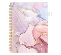 Appointment Planner 2024-2025, AIMPEAK Daily Weekly Planner Jul.2024-Jun.2025 Pink Appointment Book with 15 Minute Hourly Planner for Women Pocket Spiral Binding(A4, 8.5"x11")