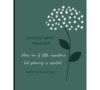 Appointment Tracker Journal Notebook Gift for Cancer Patient Treatment Planner Doctor Journal