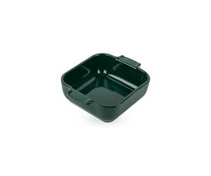 Appolia Plat four carré 18 cm vert forêt
