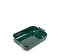 Appolia Plat four rectangulaire 32 cm vert forêt
