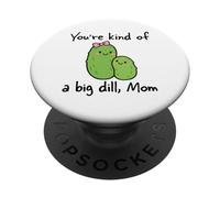 Appreciated green vegetable forms graphic PopSockets Adhesive PopGrip