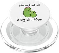 Appreciated green vegetable forms graphic PopSockets PopGrip for MagSafe