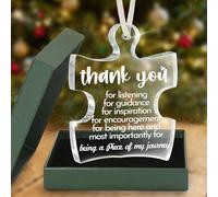 Appreciation Gifts for Coworker Thank You Being a Piece of My Journey - Christmas White Elephant Birthday Farewell Retirement Gifts for Colleague Boss Leader Teacher Friend Mentor Family