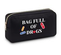 Appreciation Gifts for Doctor Funny Medicine Bags for Women Dental Assistant Gifts Medicinal Organizer Gift for Female Doctor Nurses Graduation Retirement Gift Travel Cosmetic Bag