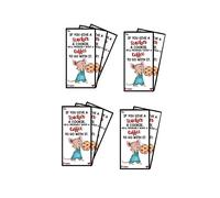 Appreciation Greeting Card for Teacher,If You Give Your Teacher A Cookie Book,Cards with Unique Appreciation A