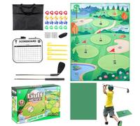 Approach Golf Set - Golf Training Mat Kit, Strike Training Kit - for Adults, Carnival, Beach, Garage, Field, Family, Home, Garden, Indoor