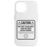 Approach with caution during open play. Pickleball funny pro Case for iPhone 14