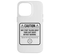 Approach with caution during open play. Pickleball funny pro Case for iPhone 14 Pro Max