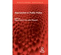 Approaches in Public Policy