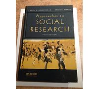 Approaches to Social Research