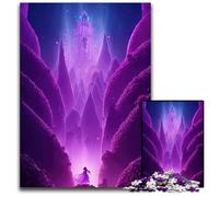 Approaching The Castle 1000 Piece Jigsaw Puzzles for Adults Difficult Puzzles for Adults for Teenagers Family Game Night BrainChallenging Gift Idea 1000 PCS(38x26cm)