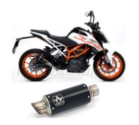 Approved Black Inox Arrow Exhaust GP2/Inox KTM DUKE 390 2017 2020