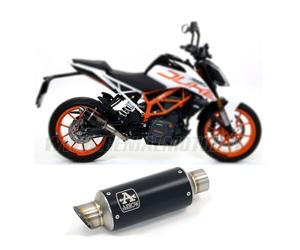 Approved Black Inox Arrow Exhaust GP2/Inox KTM DUKE 390 2017 2020