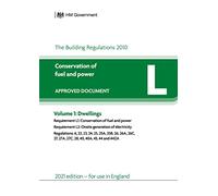 Approved Document L: Conservation of fuel and power - Volume 1: Dwellings (2021 edition)