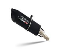 Approved Exhaust Muffler GPR Furore Nero Matt Black for Honda Cb 500 X 2019 2024