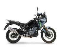 Approved Gpr Exhaust Muffler Dune Triovale Titanio for Cf Moto 450 MT 2024 2026