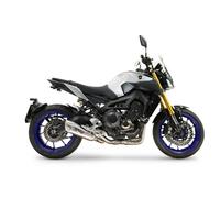 GPR Exhaust Compatible with Yamaha MT-09 2017-2020, GP-Revo Titanium, Homologated Silencer for Noise including Full Line, DB Killer and Catalyst Compliant for Inspection