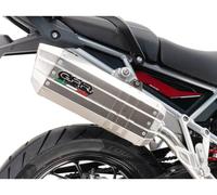 GPR Exhaust Compatible with Yamaha Tenere 700 2025-2026, Hyper Sonic Inox, Homologated legal Slip-On Exhaust including Removable DB Killer and Link Pipe