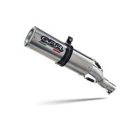 GPR Exhaust Compatible with CF Moto 700 Cl-X ADV 2025-2026, M3 Inox, Homologated legal Slip-On Exhaust including Removable DB Killer and Link Pipe