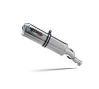 GPR Exhaust Compatible with Royal Enfield Guerrilla 450 2024-2025, Satinox, Homologated legal Slip-On Exhaust including Removable DB Killer and Link Pipe