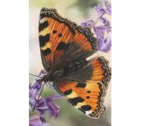 Approx A5 Week Per Page Hard Back 2026 Diary with Tortoiseshell Butterfly Artwork by Sally Sturgess.: With UK Holidays, Pagan Festivals and Moon Phases. Supports a UK artist.