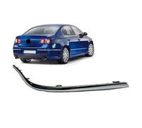 appRUN REAR BUMPER CHROME TRIM PROTECTIVE STRIP RIGHT SIDE FOR VW PASSAT B6 3C5807460A