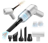 APPS2Car 3 in 1 Handheld Vacuum Cleaner, 12000PA Car Vacuum Cleaner Hand Held Vacuum Cordless with Type-C Charging/2 Filters Portable Vacuum cleanerfor Car, Kitchen, House, Pet Hair
