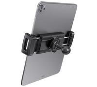APPS2Car Tablet Holder with 1” Ball Head for RAM Tablet Mount | Compatible with RAM Mounts B Size Double Socket Arm, fit for 4.7"-13" Tablets & Cell Phones, Car, Truck, Boat, 360 Rotation