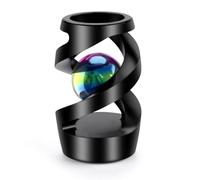 Apqdw Kinetic Desk Toy Ball, Kinetic Spinning Desk Toy, Desk Fidget Toys for Office for Adults (Black)