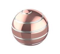 Apqdw Kinetic Fidget Desk Toys for Adults, 1.77'' Kinetic Spinning Desktop Toys for Office for Adults, Cool Gadgets Toys for ADHD Anxiety, Birthday Gift for Dad Mom (45MM, Rose Gold-A)