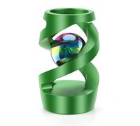 Apqdw Kinetic Spinning Fidget Toy, Kinetic Desk Toy Ball, Metal Desk Fidget Toys for Office for Adults (Green)