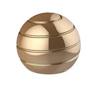 Apqdw Spinning Kinetic Desk Toy, 2.17'' Optical Illusion Toys, Executive Desktop Fidget Desk Toys for Office for Adults for Christmas Stocking Stuffer (55MM, Gold)