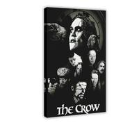 APQZIAUN The Crow Movie Poster (11) Canvas Poster Wall Art Decor Print Picture Paintings for Living Room Bedroom Decoration 20x30inch(50x75cm)