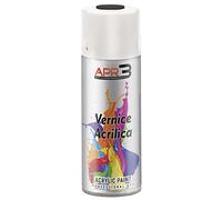 APR3 S400SAT.3 Multipurpose Acrylic Enamel Spray Paint, Satin Black, 400 ml