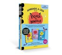 Learn to Read at Monster School – Pack: Books 4–6 – Uppercase – Ages 5+ – Montena