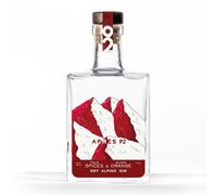 Après 92 Spiced Orange Dry Alpine Gin | 70cl | 41.8% ABV | 11 botanicals inc. Juniper, Blood Orange, Cinnamon, Cloves, Nutmeg & Ginger | London Dry Gin | Distilled in French Alps