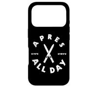 Apres All Day Skiing Ski Skier Winter Sport Apres Ski Case for iPhone 17 Pro