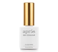 APRÉS Gel Color Nail Polish 15 ml, It's a Nude World Collection, No Wipe, Highly Pigmented, Medium Viscosity with Brush-X Nail Art Brush - Salon Quality | HEMA & TPO-Free (Cloud Nine - 323)