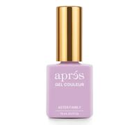 APRÉS Gel Color Nail Polish 15 ml, Twilight Collection, No Wipe, Highly Pigmented, Medium Viscosity with Brush-X Nail Art Brush - Salon Quality | HEMA & TPO-Free (Aster Family - 341)
